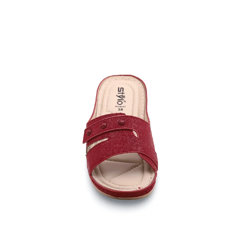 maroon-formal-slipper-pu0147