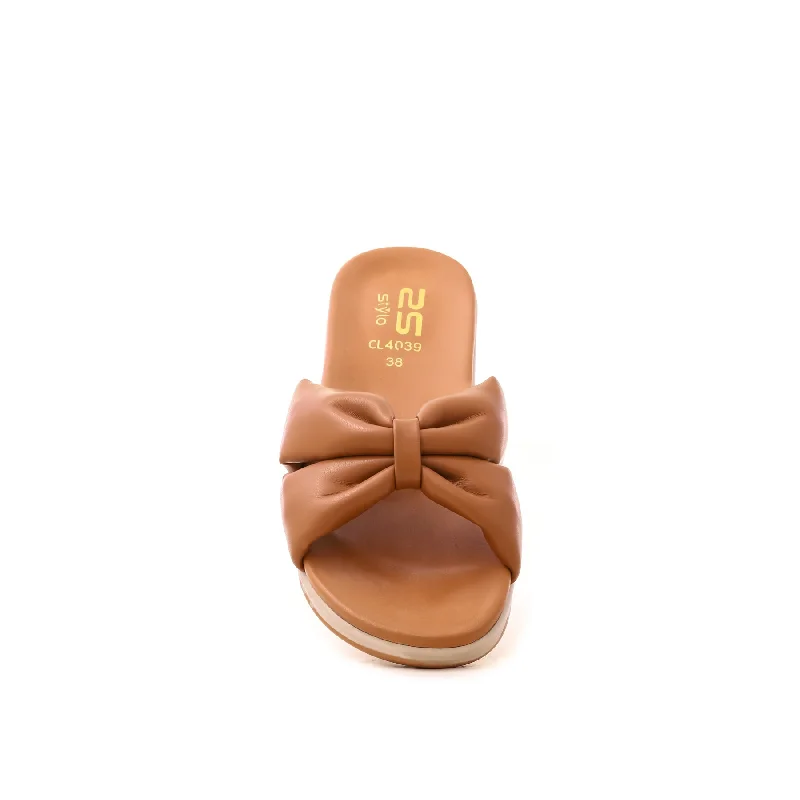 mustard-pu-slipper-cl4039